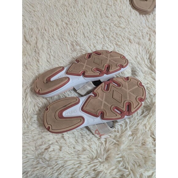 Ryka DIVA Pink Slip-On Sandals Size 8 Fabric Upper Lightweight Casual Slides - Picture 4 of 10